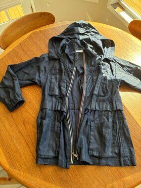 Isabel Marant linen waxed jacket